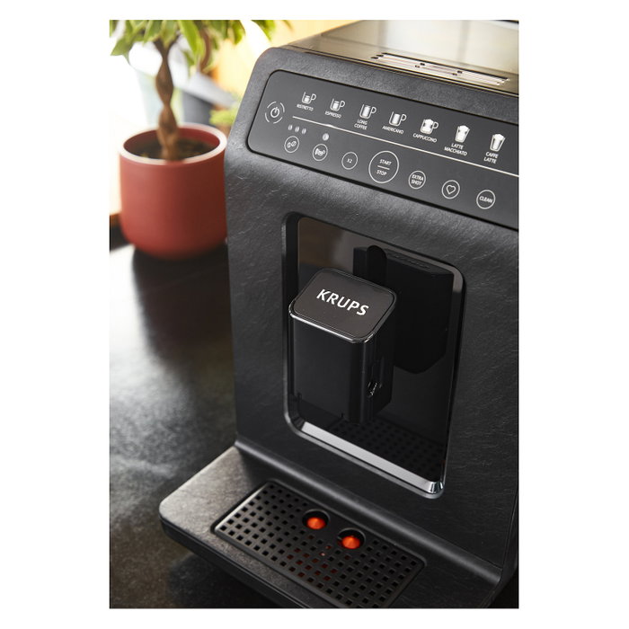 Krups Evidence EA897B Cafetera Espresso Automática Gris