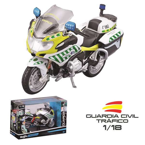 Moto guardia civil bmw r 1200 rt escala 1:18