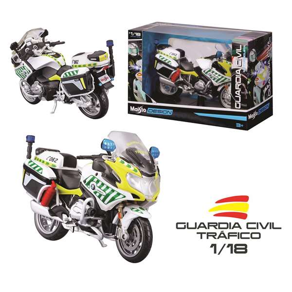 Moto guardia civil bmw r 1200 rt escala 1:18