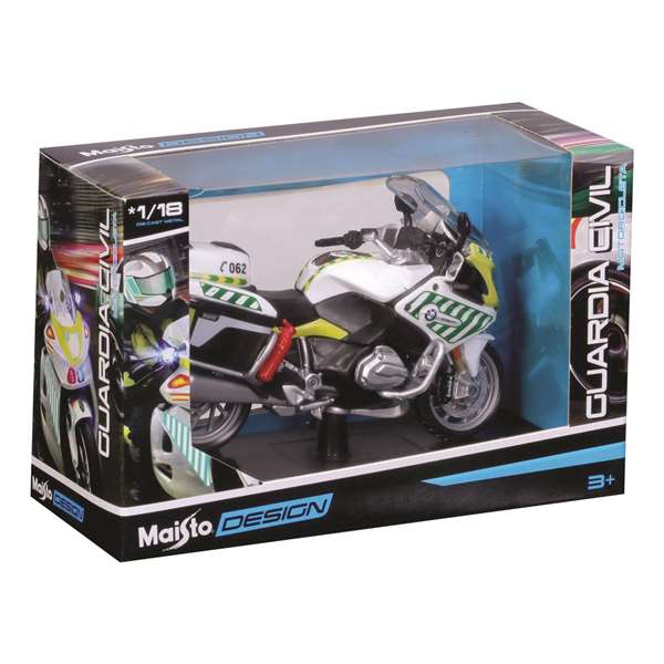 Moto guardia civil bmw r 1200 rt escala 1:18