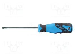 GEDORE Destornillador estándar Torx® T15 con punta de 300 mm
