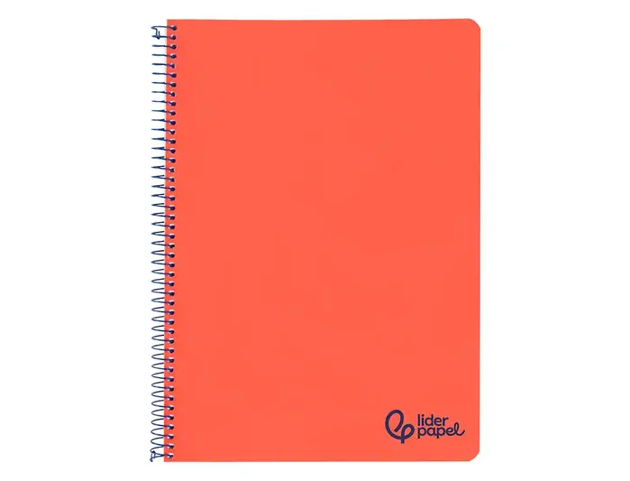 Liderpapel Cuaderno Espiral A4 Wonder Rojo 80 Hojas