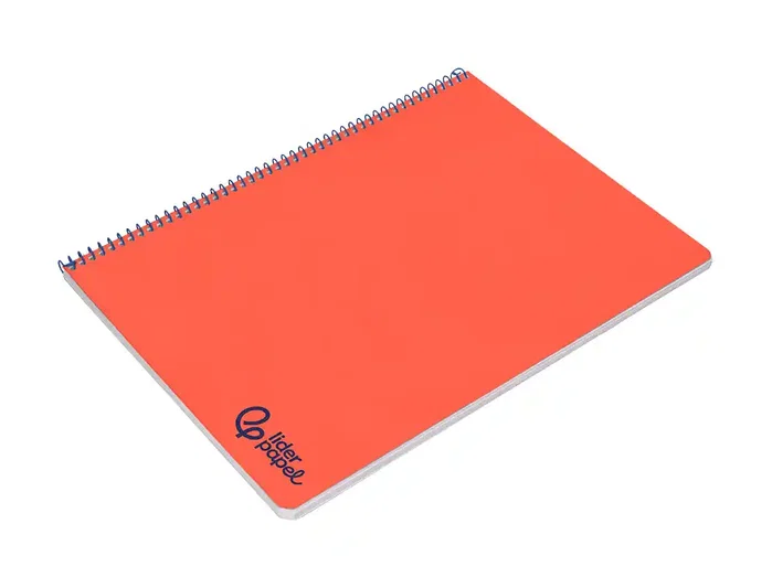 Liderpapel Cuaderno Espiral A4 Wonder Rojo 80 Hojas