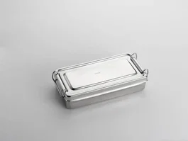 Vi Caja para Esterilización Inox 34x16,5x7cm