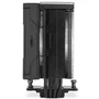 Nox Hummer H-400 Ventilador CPU Disipador Totalmente Negro 12cm PWM Rodamientos FBD 245W