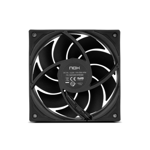 Nox Hummer H-400 Ventilador con Disipador 12cm Negro Nox Hummer H-400 Ventilador con Disipador 12cm Negro