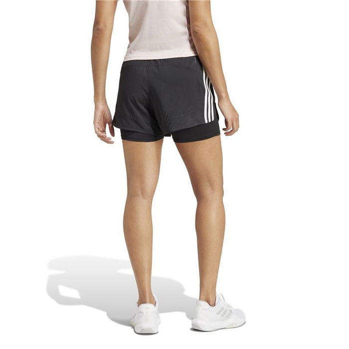 Pantalones Cortos Deportivos para Mujer Adidas Pacer Negro 13-14 Años