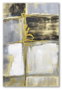 DKD Home Decor Cuadro Lienzo MDF Abstracto 60x3x90 cm (Pack de 2) de Surtido Gris, Negro y Dorado