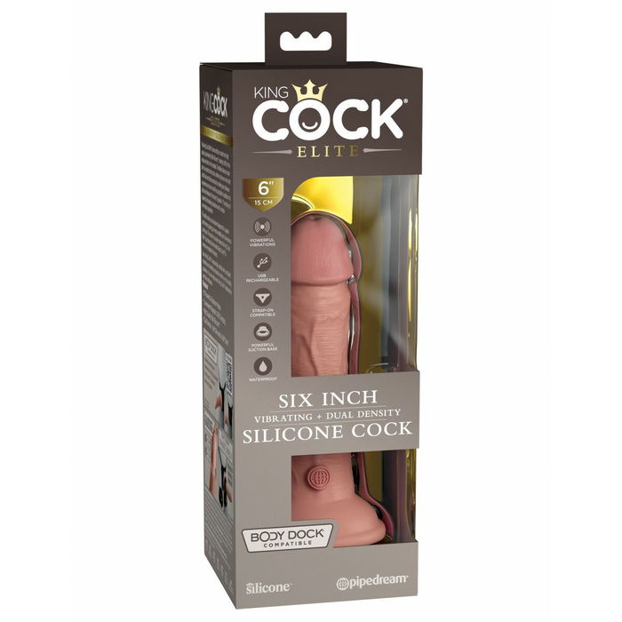 Consolador Realista Pipedream - King Cock Silicona (15 cm)