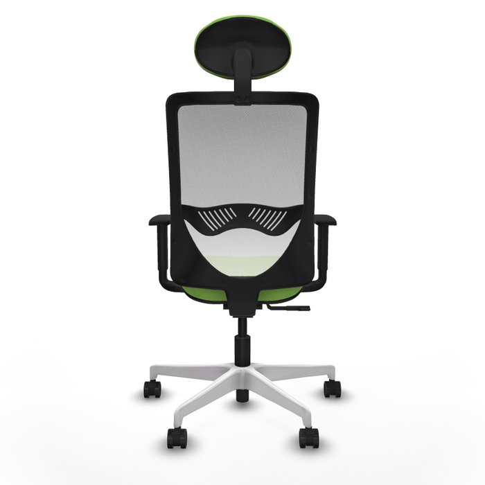 PIQUERAS Y CRESPO Silla de oficina Zulema con mecanismo Sincro, Pistacho y Blanco PIQUERAS Y CRESPO Silla de oficina Zulema con mecanismo Sincro, Pistacho y Blanco