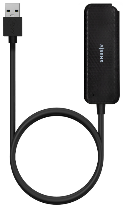 Aisens Hub USB 3.0 A106-0714 con 4 puertos USB 3.2 Gen 1, Negro, 60cm Aisens Hub USB 3.0 A106-0714 con 4 puertos USB 3.2 Gen 1, Negro, 60cm