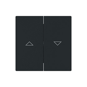 BUSCH-JAEGER 1785 JA-45M Placa frontal para persiana con flechas BUSCH-JAEGER 1785 JA-45M Placa frontal para persiana con flechas