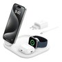 Belkin BoostCharge Qi2 3-in-1 Blanco 15W