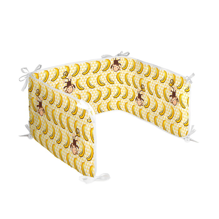 Protector de Cuna HappyFriday Mr fox Wild Multicolor 210 x 40 cm Protector de Cuna HappyFriday Mr fox Wild Multicolor 210 x 40 cm