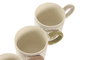 DKD Home Decor Tazas de Porcelana New Bone Surtidas 330ml