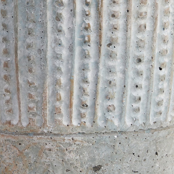 Macetero Cemento Decoración 12,50 X 12,50 X 16 cm (Set de 6)