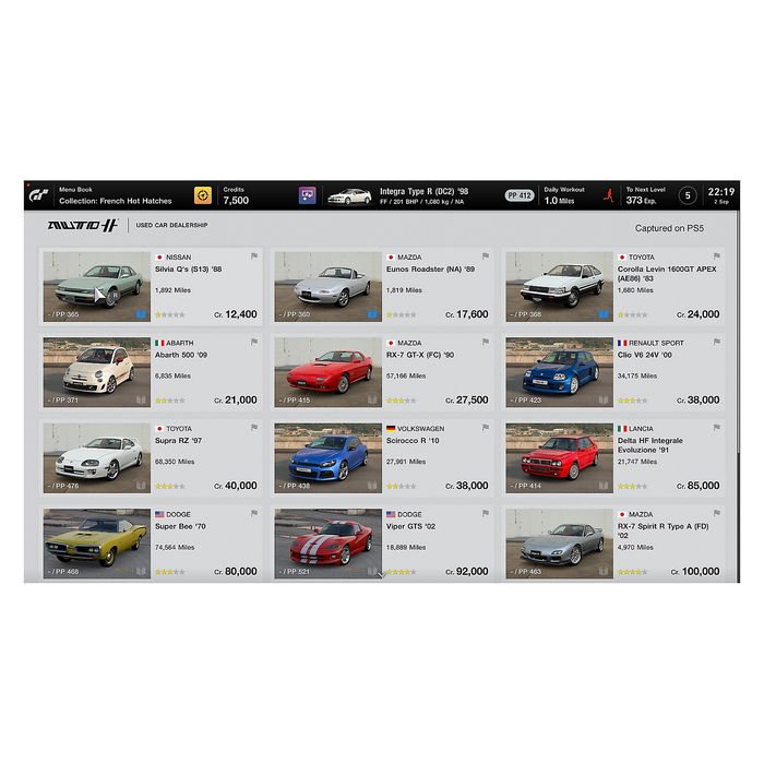 SONY Gran Turismo 7 - Juego para PlayStation 4 (PS4) - Versión en Alemán - Incluye Multijugador Online