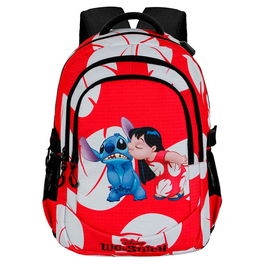 Karactermania Mochila Lilo y Stitch Run. Plus FAN K 44x34x21 cm Ripstop Roja Gran Capacidad