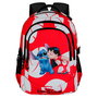 Karactermania Mochila Lilo y Stitch Run. Plus FAN K 44x34x21 cm Ripstop Roja Gran Capacidad