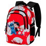 Karactermania Mochila Lilo y Stitch Run. Plus FAN K 44x34x21 cm Ripstop Roja Gran Capacidad