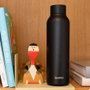 Quokka Solid Botella térmica de acero inoxidable 630 ml Jet Black