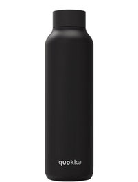 Quokka Solid Botella térmica de acero inoxidable 630 ml Jet Black