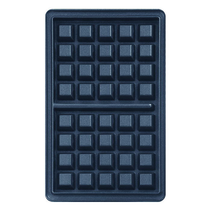 Tefal SW854D16 Sandwichera y gofrera, Plancha de 700W, Acero Inoxidable y Negro