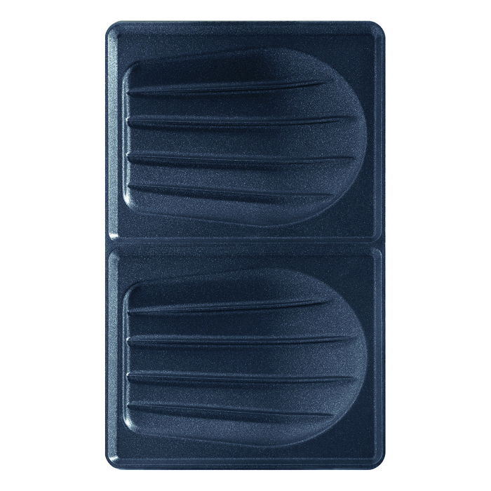 Tefal SW854D16 Sandwichera y gofrera, Plancha de 700W, Acero Inoxidable y Negro