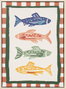 DKD Home Decor Cuadro Lienzo Moderno Dorado Surtido de 4 Unidades