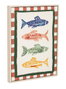 DKD Home Decor Cuadro Lienzo Moderno Dorado Surtido de 4 Unidades