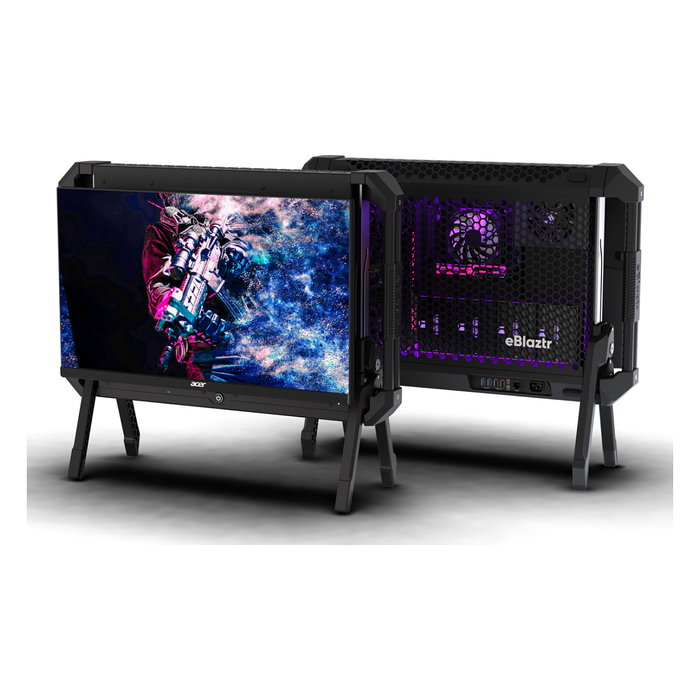 eBlaztr EBL-BLA-STA-01 Gaming Desktop Negro 25 Pulgadas Aluminio CC