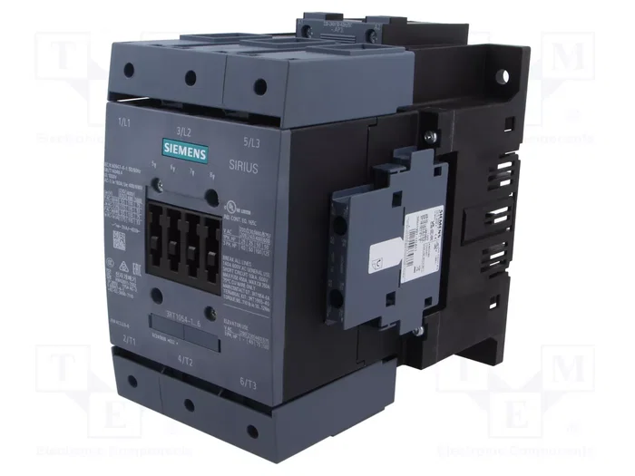 SIEMENS 3RT1054-1AP36 Contactor 3-polar 115A 230V AC SIEMENS 3RT1054-1AP36 Contactor 3-polar 115A 230V AC