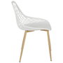 Home Deco Factory Silla Exterior Blanca Málaga