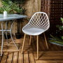 Home Deco Factory Silla Exterior Blanca Málaga