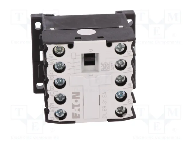 EATON ELECTRIC Contactor DILER 4-polar 6A 230VAC