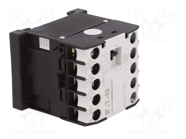 EATON ELECTRIC Contactor DILER 4-polar 6A 230VAC