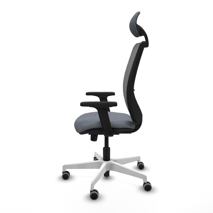 PIQUERAS Y CRESPO Silla de oficina Zulema Gris con mecanismo Sincro PIQUERAS Y CRESPO Silla de oficina Zulema Gris con mecanismo Sincro