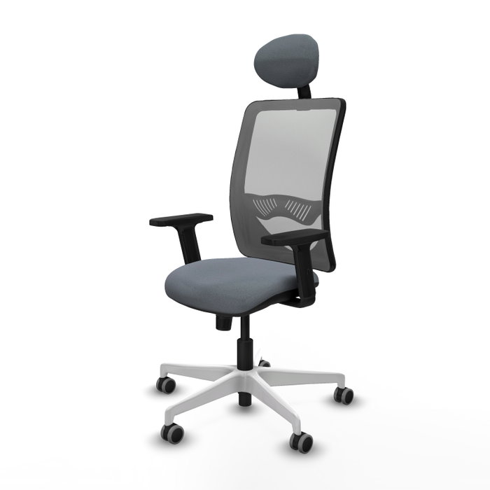 PIQUERAS Y CRESPO Silla de oficina Zulema Gris con mecanismo Sincro PIQUERAS Y CRESPO Silla de oficina Zulema Gris con mecanismo Sincro