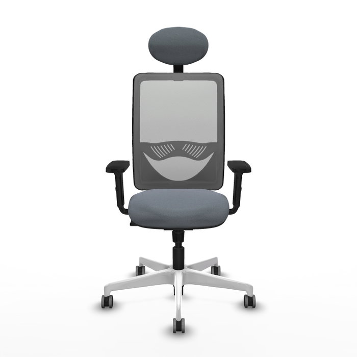 PIQUERAS Y CRESPO Silla de oficina Zulema Gris con mecanismo Sincro PIQUERAS Y CRESPO Silla de oficina Zulema Gris con mecanismo Sincro