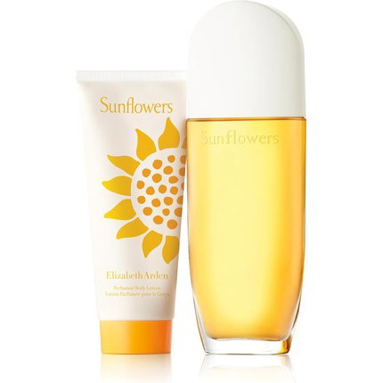 Elizabeth Arden Sunflowers Set: Eau De Toilette 100 ml y Loción Corporal 100 ml