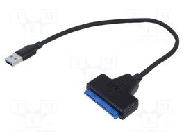 SAVIO Adaptador USB a SATA AK-68 para HDD 2,5'' y SSD