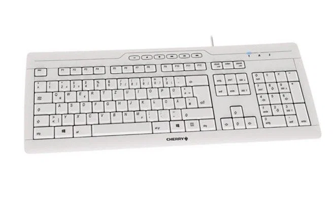 Cherry Stream 3.0 Teclado Ultraplano USB Gris Español