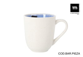 La Mediterranea Taza Calobra Azul 350cc, Pack de 36 unidades