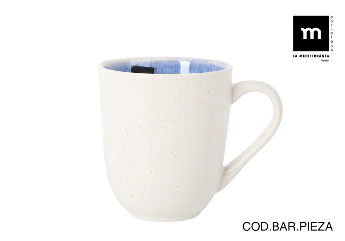 La Mediterranea Taza Calobra Azul 350cc, Pack de 36 unidades La Mediterranea Taza Calobra Azul 350cc, Pack de 36 unidades