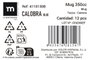 La Mediterranea Taza Calobra Azul 350cc, Pack de 36 unidades