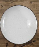 Inde Plato Hondo Melamina Brillo Anllo 21 cm x 5.3 cm La Mediterran (24 Unidades)
