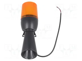 EMAS Señalizador Luminoso y Sonoro LED Amarillo IT070