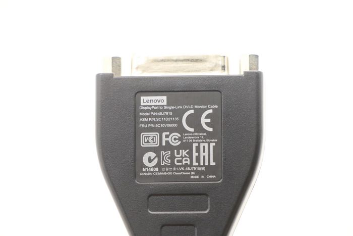 Lenovo Adaptador DisplayPort a DVI