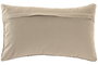 DKD Home Decor Cojin India lino 2c25 Tradicional Algodon Velvet Poliester Natural 50 x 30 cm (2 Unidades)