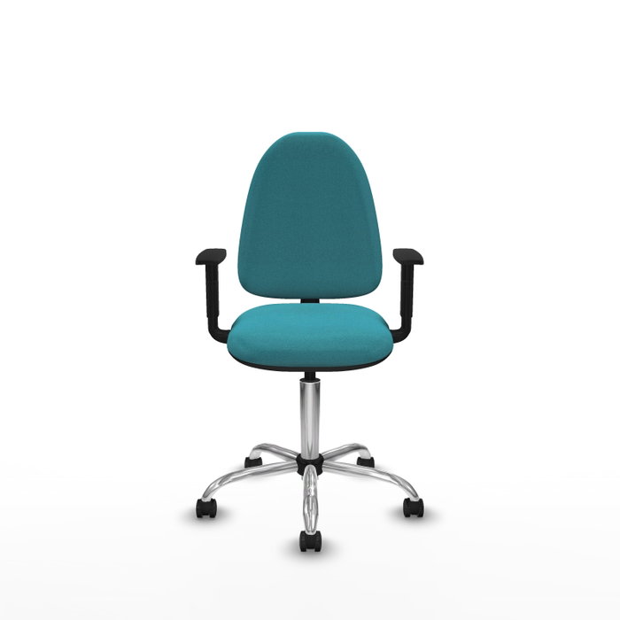 PIQUERAS Y CRESPO Silla de oficina Aýna Turquesa con Brazos 1D PIQUERAS Y CRESPO Silla de oficina Aýna Turquesa con Brazos 1D